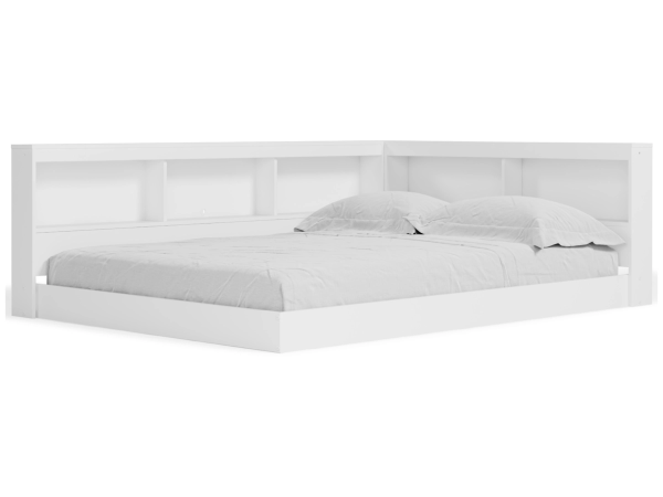 Full Bookcase Storage Bed