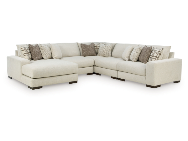 5-Piece Modular Sectional with Chaise
