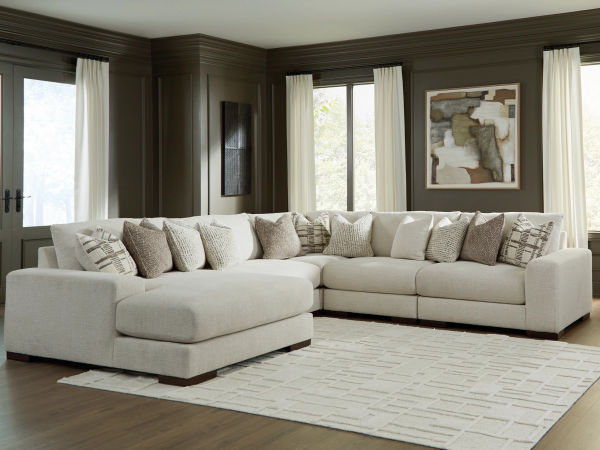 5-Piece Modular Sectional with Chaise