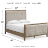 Queen Upholstered Bed