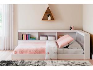 Full Bookcase Storage Bed